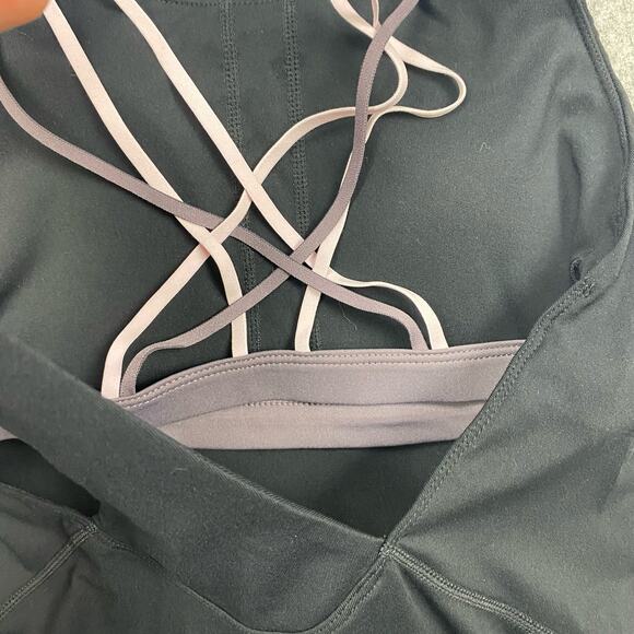 Fabletics tank top women’s‎ XS Boost Built-In Bra Moisture-Wicking racer lace - Picture 3 of 8